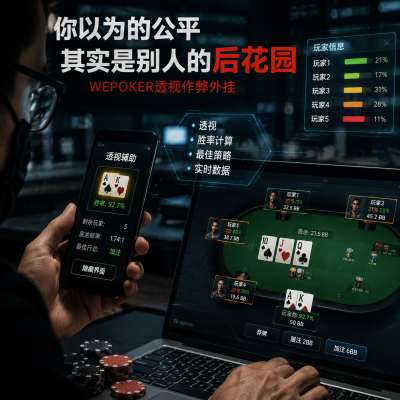 wepoker德州透视作弊挂:你以为的公平,其实是别人的后花园