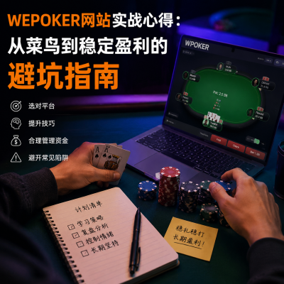 wepoker网站实战心得:从菜鸟到稳定盈利的避坑指南