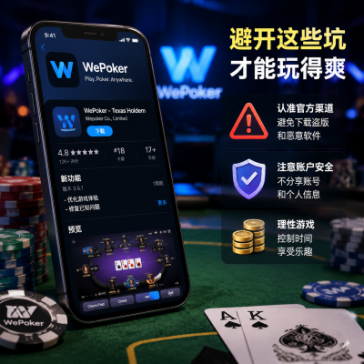 wepoker co下载:避开这些坑,才能玩得爽